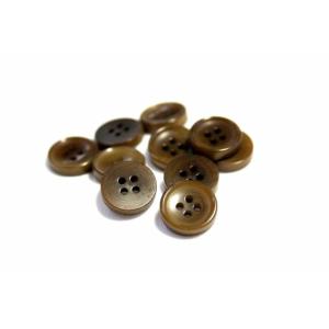 ナットシャツボタン COLOR．3 10mm NUT-120 単品 老舗テーラー御用達スーツボタン専...