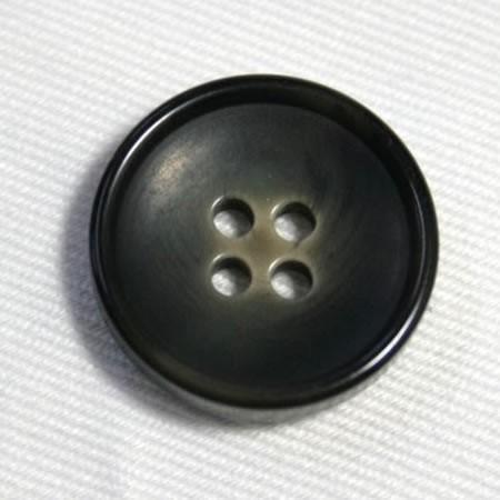 ビンテージ８４　15mm  color.48チャコールグレー コート対応ボタン老舗テーラー御用達スー...