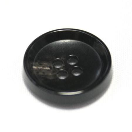 ＰＶ６　18mm  color.49 ブラック  コート対応ボタン老舗テーラー御用達スーツボタン専門...