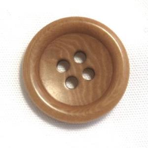 ナットボタン538 COLOR．43ライトブラウン  18mm 老舗テーラー御用達スーツボタン専門店...