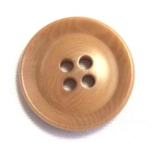 ナットボタン631 COLOR．43ライトブラウン  20mm 紳士服スーツジャケットの前ボタンに