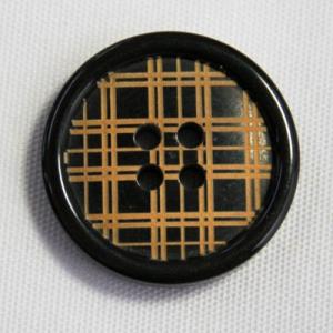 水牛ノルカ COLOR．129B 20mm 水牛を削って柄を出した高級ボタン 老舗テーラー御用達スー...