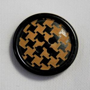 水牛ノルカ COLOR．137B 15mm 水牛を削って柄を出した高級ボタン 老舗テーラー御用達スー...