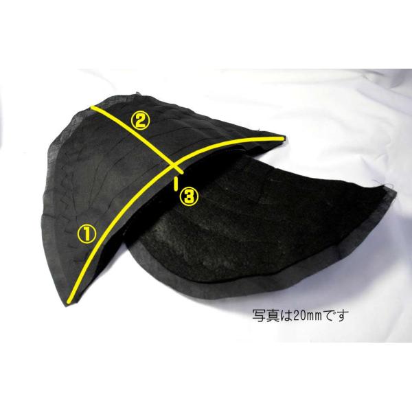 プレミアパッド 黒 20mm 5号