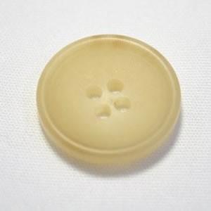 水牛ボタンK7000 COLOR．L  15mmつや消し 袖口・袖ボタン 老舗テーラー御用達スーツボ...