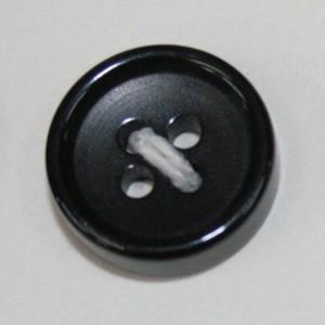 お得20個セット 水牛シャツボタンHB260 COLOR．B  11.5mm
