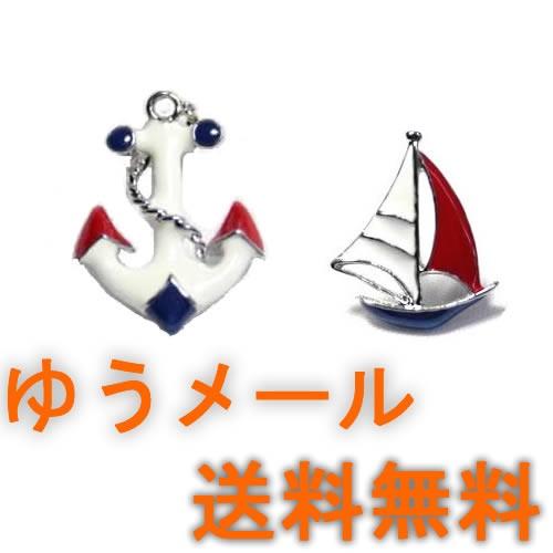 2点セット ラペルピン・マリンイカリ+マリンヨット