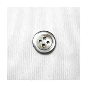 17型黒蝶貝ボタン 11.5mm 単品1個辺り...の詳細画像1