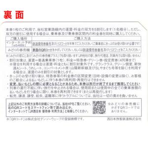 JR西日本 株主優待券 有効期限2027年6月...の詳細画像1