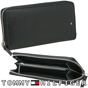 トミーヒルフィガー 財布 長財布 ラウンドZIP メンズ プレゼント ギフト ブラック TOMMY HILFIGER 31TL13X015-001 新品 男性用 ファッション｜ttshop-trust