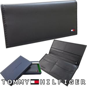 TOMMY HILFIGER（トミー・ヒルフィガー） 財布 長財布 かぶせ 小銭入れ