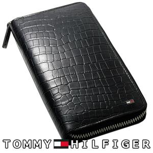 「ネコポス発送 」特別価格 トミーヒルフィガー 財布 メンズ ラウンドファスナー 31TL400003 001 TOMMY HILFIGER 新品 無料ラッピング可 送料無料