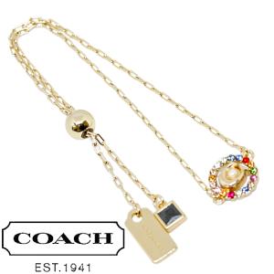 コーチ ブレスレット ブレス ギフト プレゼント レディース ゴールド COACH C5718 GD/MC アウトレットライン 新品 無料ラッピング可｜ttshop-trust