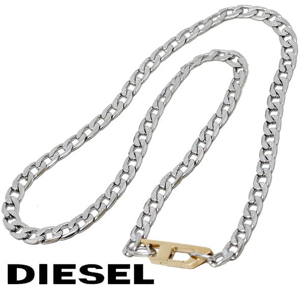 diesel ネックレス ゴールド