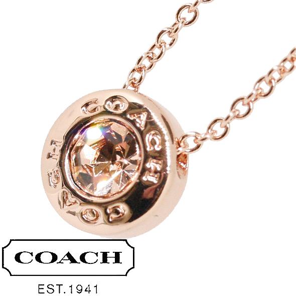 コーチ ネックレス ペンダント レディース ローズゴールド COACH F54514 RGD アウト...