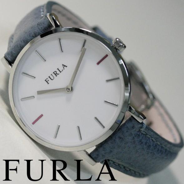 フルラ 腕時計 時計 プレゼント ギフト ブルーグレー バンド レディース ウォッチ FURLA R...