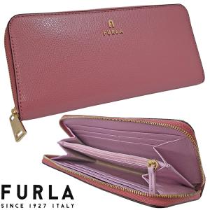 フルラ 長財布 カメリア ラウンドZIP スリム ピンク レディース 財布 レザー プレゼント ギフト FURLA CAMELIA WP00313 ARE000 4302S 無料ラッピング可