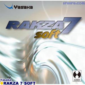 [送料無料・15時までのご注文を最短で当日発送] 卓球 ラバー YASAKA(ヤサカ) ラクザ ７ ソフト