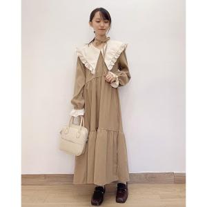 ロングワンピース レディース ワンピース  マキシ丈 トップス 大きいサイズ ゆったり長袖 夏 コットンリネン 体型カバー 着痩せ お洒落F015｜ttsj2