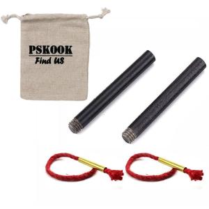 PSKOOK 火打ち石 キャンプ 火打ち石セット マグネシウム棒