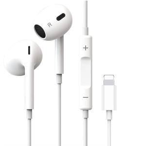 iPhone イヤホン有線 2023MFi正規認証品 有線 イヤフォン純正 HIFI透明な音質 重低音 マイク付き 通話対応 音量調整 ヘッ｜ttt2233