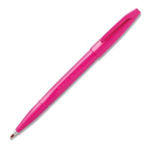 ぺんてる 水性ペン サインペン S520-PD 桃色 10本セット