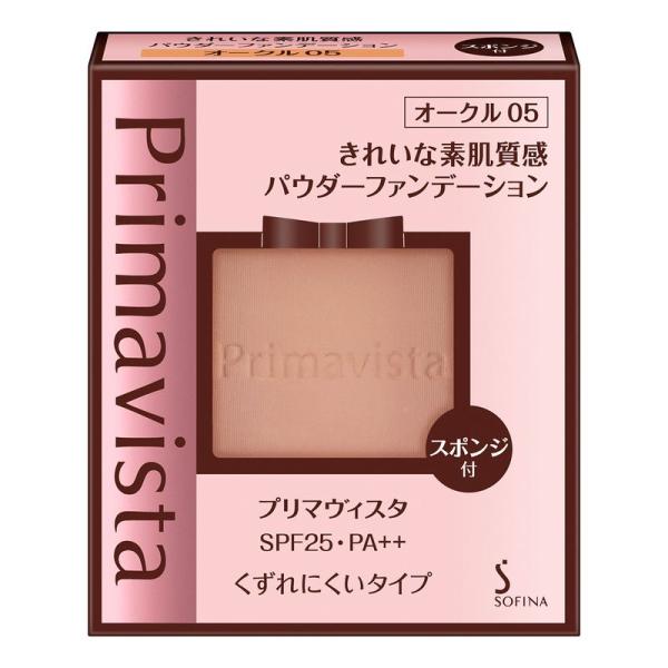 プリマヴィスタ きれいな素肌質感パウダーファンデーション オークル05 SPF25 PA++ 9g