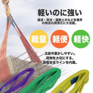 スリングベルト 4t ナイロンスリング 6m ...の詳細画像1