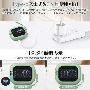 目覚まし時計 ラジオ機能付き 目覚まし 2つの...の詳細画像5