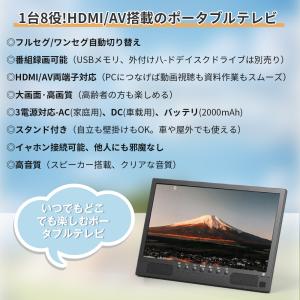 ポータブルテレビ 録画機能付き テレビ小型 1...の詳細画像1