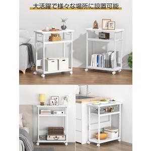 パソコンワゴン キャスター付き pcワゴン p...の詳細画像1