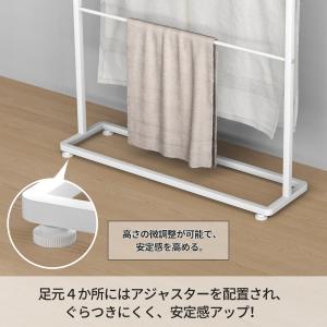 バスタオル掛け バスタオルハンガー 約W65X...の詳細画像3