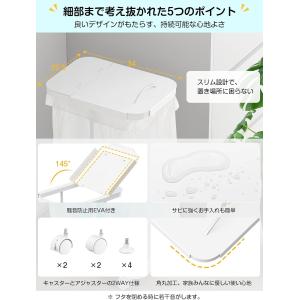 ゴミ袋ホルダー ふた付き ゴミ箱 45L 30...の詳細画像5