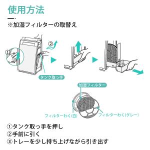 シャープ 加湿フィルター FZ-Y80MF 枠...の詳細画像5