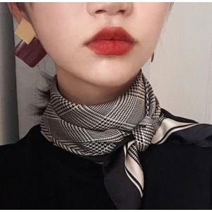 大人高級感 スカーフ 千鳥柄 四角形 秋冬大人気　レディース