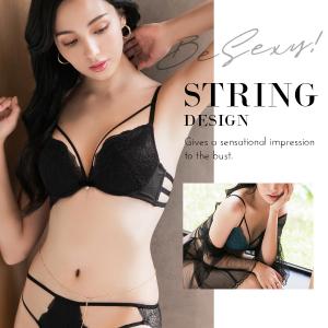 下着女性 上下セット ブラ&ショーツ バックス...の詳細画像5