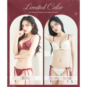 下着女性 上下セット ブラジャー ショーツ 大...の詳細画像4