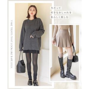 フェイクタイツ タイツ 透け感タイツ フェイク...の詳細画像5