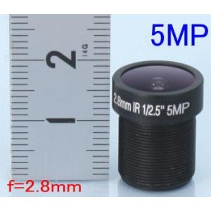 【SA-51479】 防犯カメラ・監視カメラ ボードレンズ f=2.8mm レンズネジ径12mm｜tu-han-net