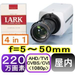 【SA-51433】防犯カメラ　監視カメラ　220万画素　屋内ボックス型防犯カメラ　AHD&amp;TVI&amp;...