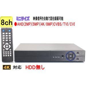 【SA-51719】防犯カメラ監視カメラDVR 録画機8ch(HDD無し）AHD&amp;TVI(1080p...