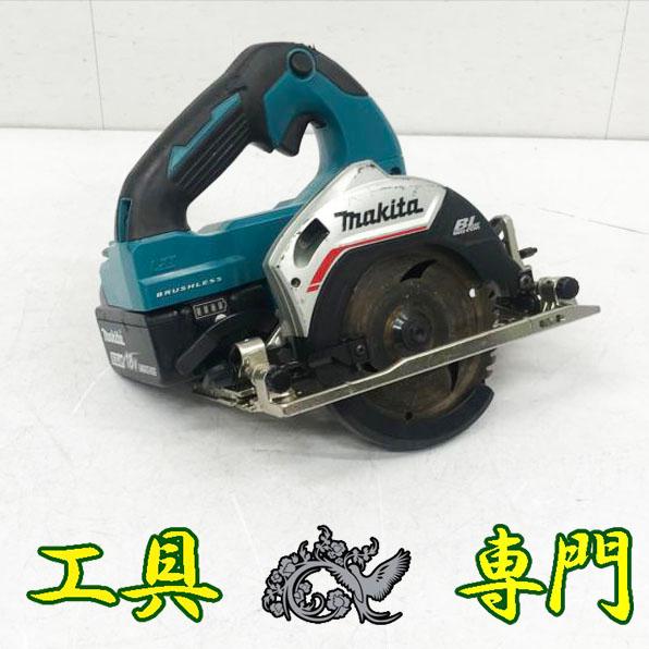 S6075 送料無料！【中古品】18V 125mm 充電式マルノコ マキタ HS474D  充電回数...