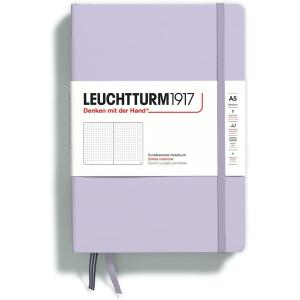 ロイヒトトゥルム  ライラック ノート A5 LEUCHTTURM1917 A5 ドット方眼 新色 ハードカバー 日記 スケジュール ロイヒトトリム パープル 紫 バイオレット