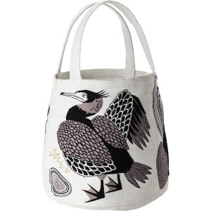 再入荷 トートバッグ 川ほとりのニンマリのウたち moritaMiW 綿100% 川