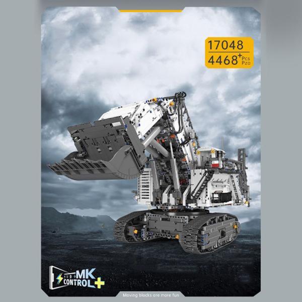 LEGOレゴ42100互換品 ラジコン スマホ連動 ショベル 掘削機 リープヘル R9800 ドライ...
