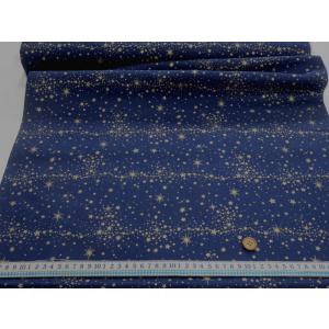 【10cm単位】宇宙 コスモ 星柄 ネイビー ...の詳細画像1