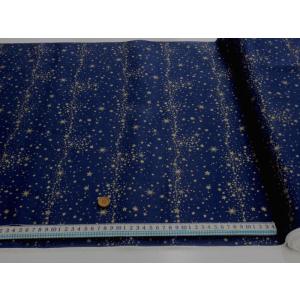 【10cm単位】宇宙 コスモ 星柄 ネイビー ...の詳細画像2