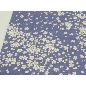 サザンクロス生地 桜さくら パープル 和柄ドビー...の商品画像