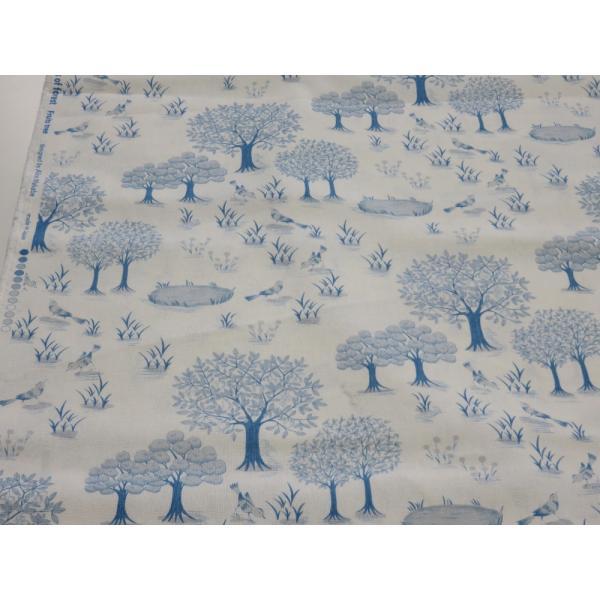 １m単位 アウトレット40% ハーフリネン マカベアリス words of forest Fruit...