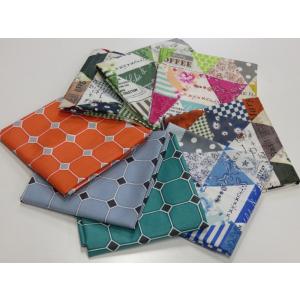 小関鈴子 左右非対称マルチストライプ 113 ブラック チンツ加工シャー